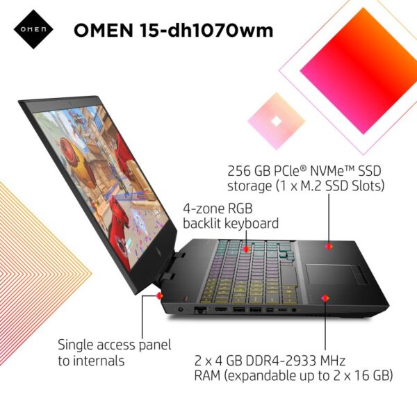 Hp Omen 15-DH1070WM - Image 3