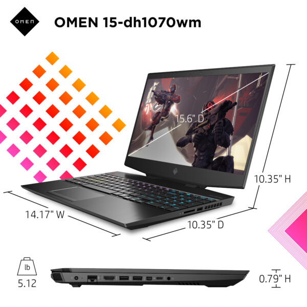 Hp Omen 15-DH1070WM - Image 2